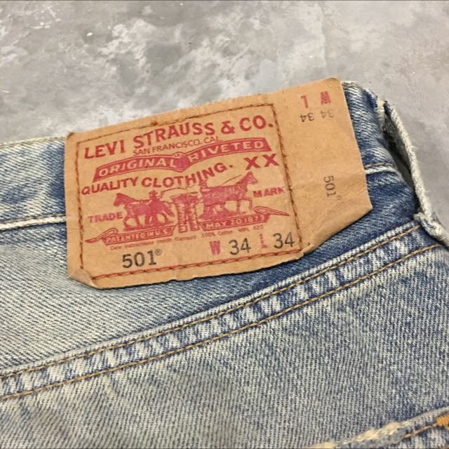 Levi's 501 Limited Edition Homer Campbell Very Rare, Men's Fashion ...
