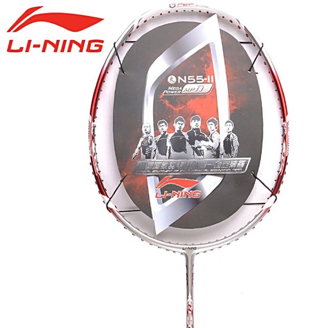 Li Ning Flame N55 II Badminton Racket, Sports Equipment, Sports & Games ...
