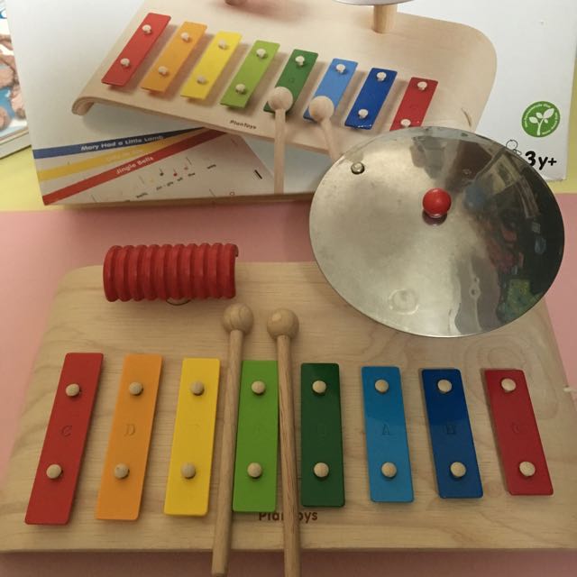 wooden kids xylophone