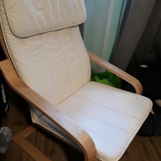 Poang Chair Furniture Home Living Furniture Chairs On Carousell   Poang Chair 1490229925 478fa6bf 