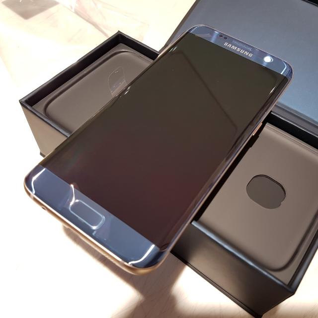 Samsung Galaxy S7 Edge Blue Coral Telepon Seluler Tablet Ponsel Android Samsung Di Carousell