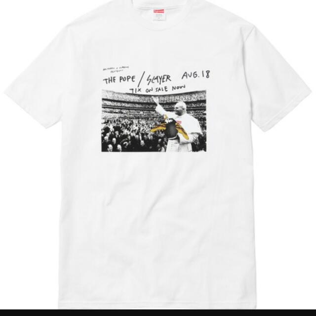 Supreme Pope Slayer Tee Hot Sale, 54 