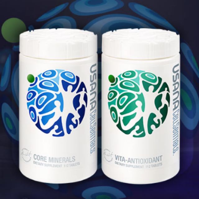 USANA Cellsential Core Minerals And Vita Antioxidants, Health