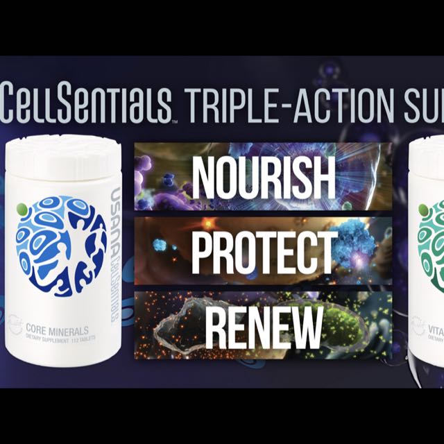 USANA Cellsential Core Minerals And Vita Antioxidants, Health & Nutrition, Health Supplements