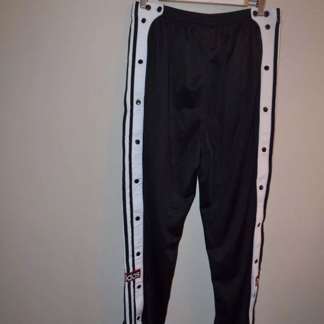 Vintage Adidas Tearaway Track Pants, Men's Fashion, Clothes on