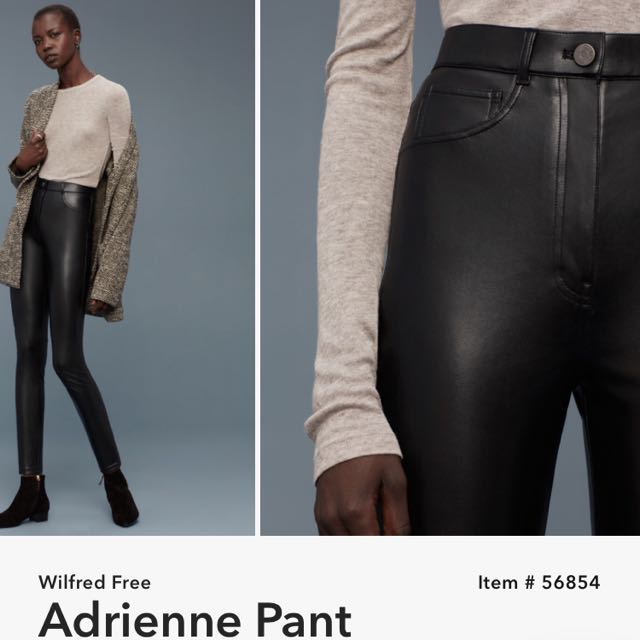 Wilfred leather pants cheap