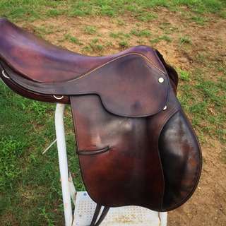 Original Vintage Toptani Handcrafted English Saddle