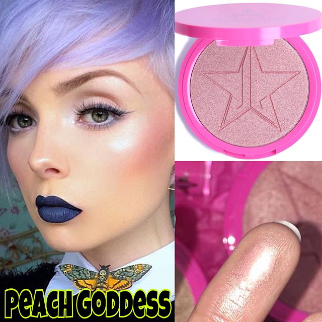 Bn Jeffree Star Peach Goddess Skinfrost Highlighter Health Beauty Makeup On Carousell