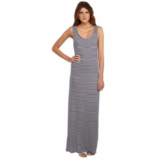 cotton maxi tank dress