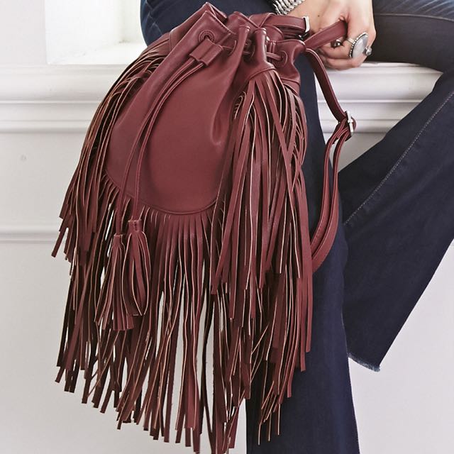 fringe purse forever 21