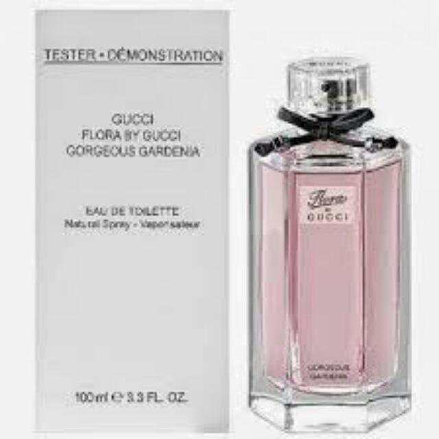 Gucci Flora Gorgeous Gardenia 100ml Edt Spray Tester Pack Health Beauty Hand Foot Care On Carousell