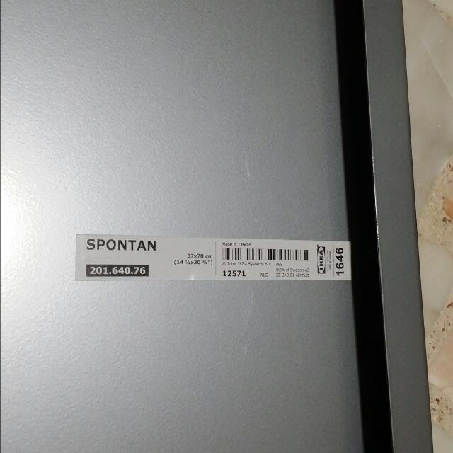 Ikea board SPONTAN Silvercolour. Open to Nego., Furniture