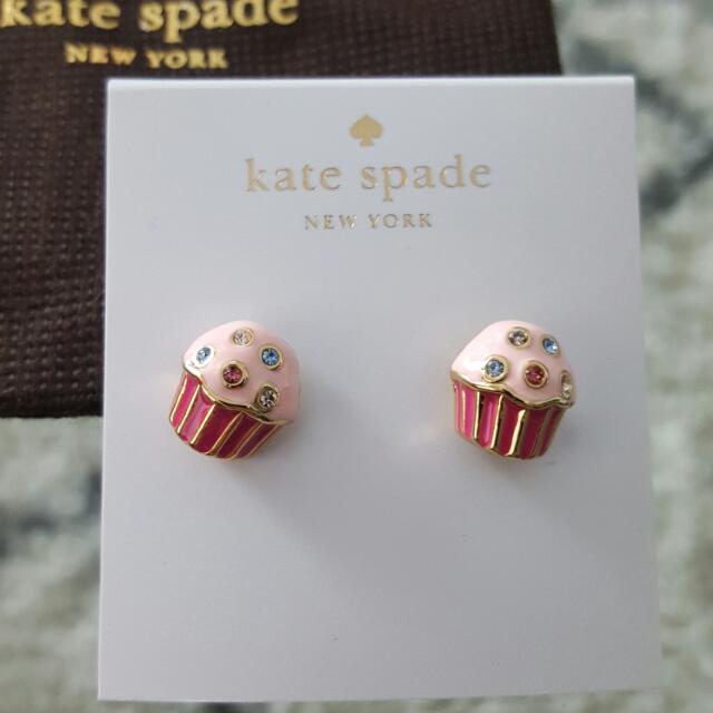 Cupcake earrings kate spade deals