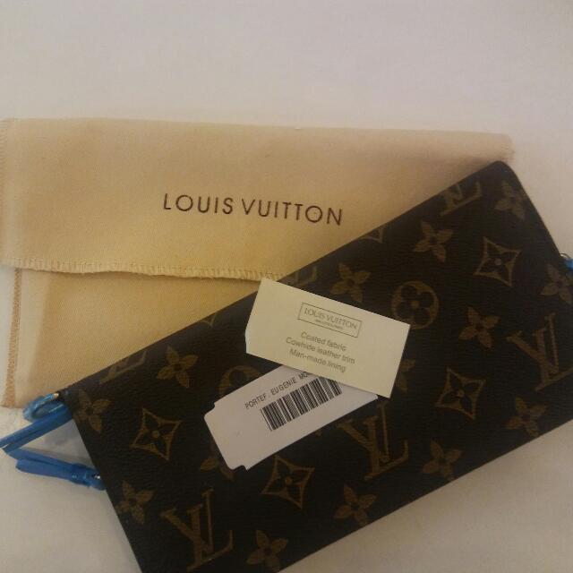 Louis Vuitton Monogram Insolite Wallet Blue, Luxury, Bags & Wallets on ...