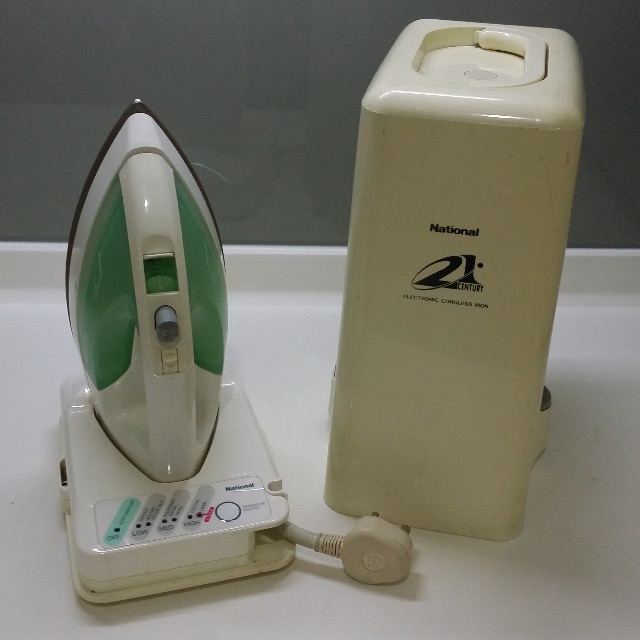 National shop cordless iron