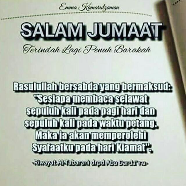 Salam jumaat terindah