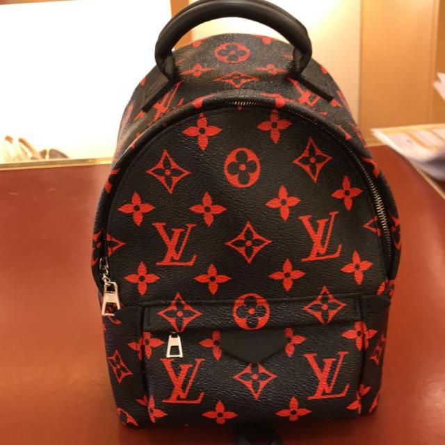 Louis Vuitton Mini Palm Springs Infrarouge Red LV's Limited