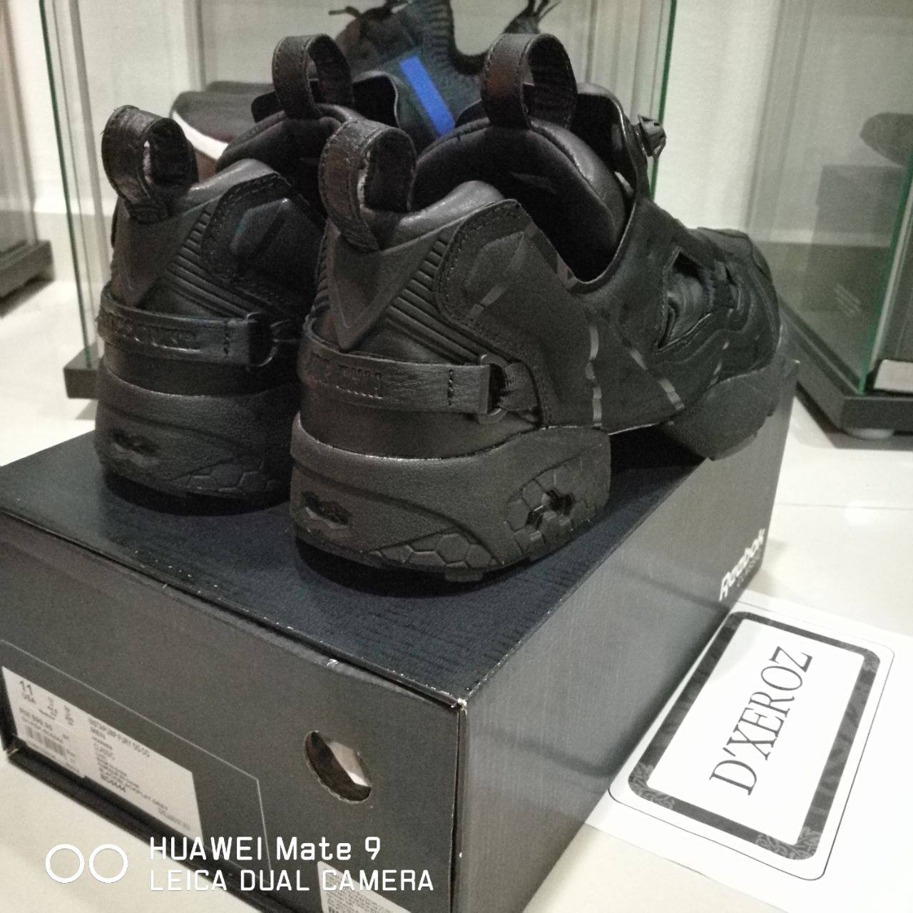 UK10 Reebok Instapump Fury Crossover x Joe Chia The Shadow of Phantom