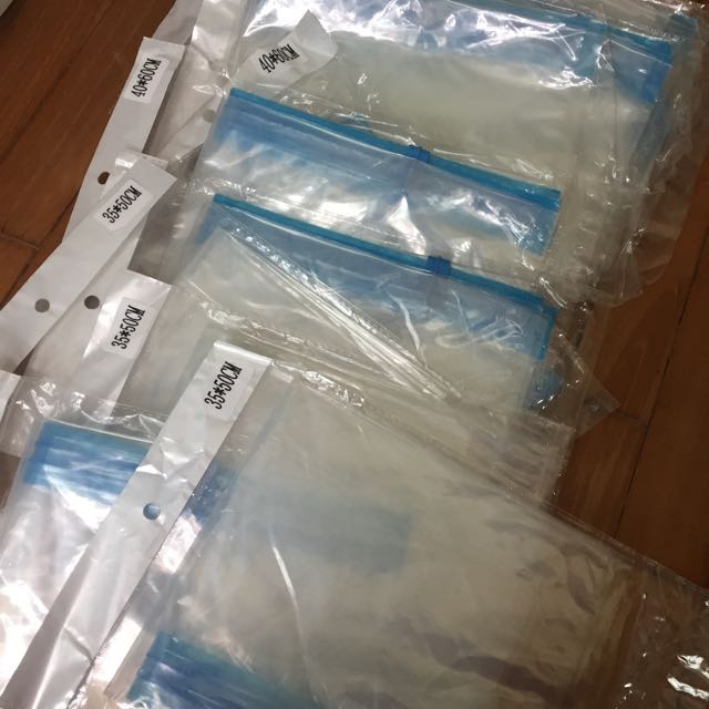 Vacuum Zip Lock Bags Women S Fashion Clothes Others On Carousell