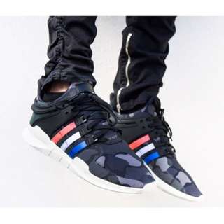 BMW 迷彩黑 新上市 Adidas EQT Support ADV Shoes 男 美國代購代買 全新