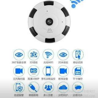 🆕🔞監視器針孔記錄器360度全景防盜顯示手機WiFi遠程監控針孔記錄器語音多功能轉換圖像質量速度顯示最高。