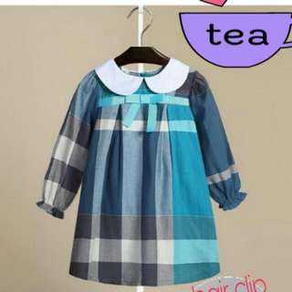 Girl Dress + Free Hair Clip