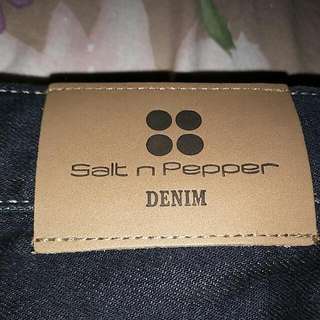 NEW MEN SALT n PEPPER DENIM