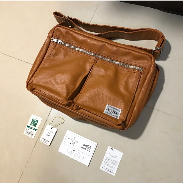 近全新 Porter Free Style Shoulder Bag L號 側背包 日本購回 707-08211