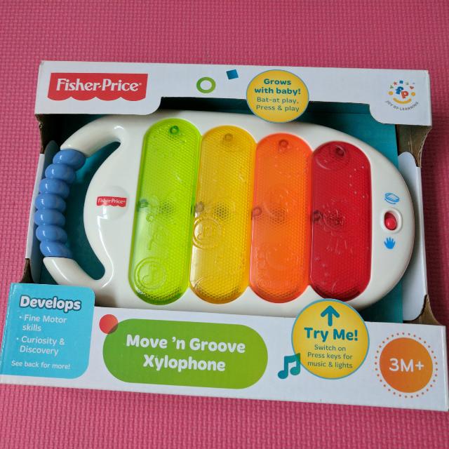 fisher price move n groove xylophone