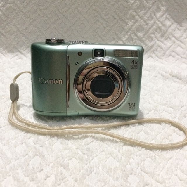 canon powershot a1100 is green