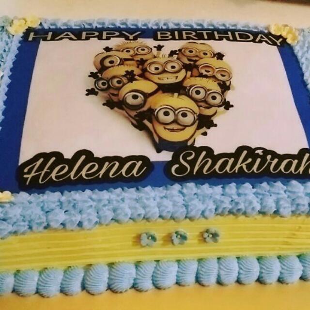 Edible Images Cake Food Drinks Baked Goods On Carousell