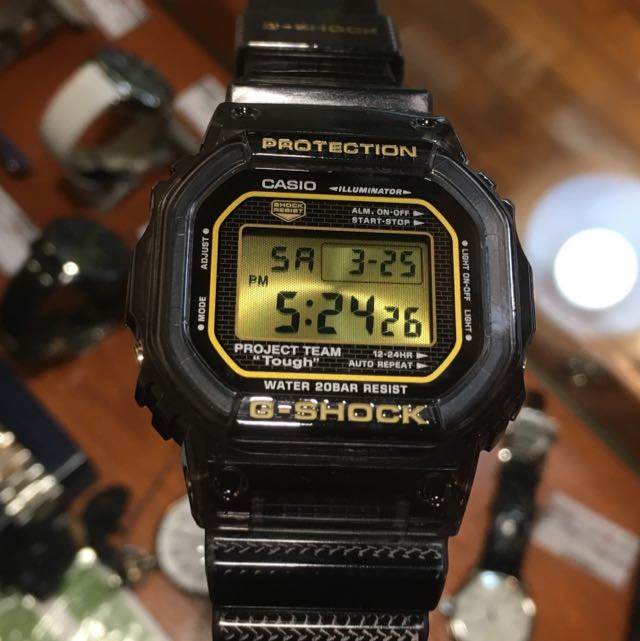 G-Shock GSHOCK DW-5030D-1 DW5030-D DW5000 GW5000 DW5600 made in