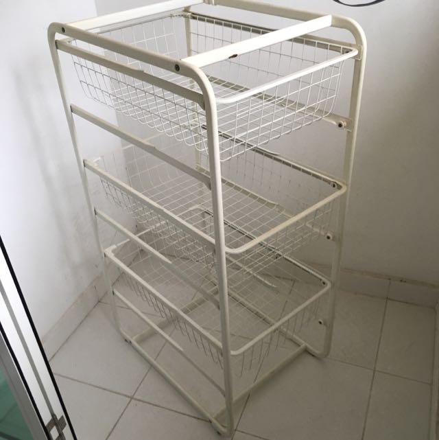Ikea Algot Drawer With 3 Basket Furniture Others On Carousell