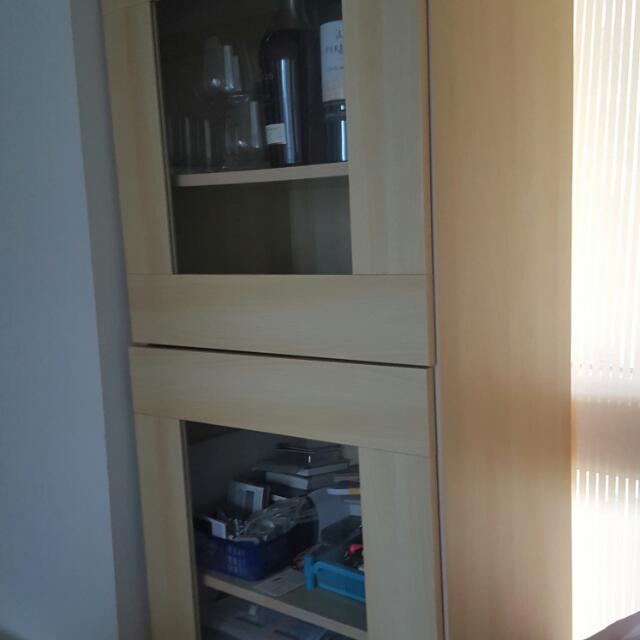 Ikea Storage Cabinet Two Doors Furniture Home Living Shelves Cabinets Racks On Carou Ikea Storage Cabinet Two Doors, Solid Wood Storage Cabinets With Doors And Shelves Ikea