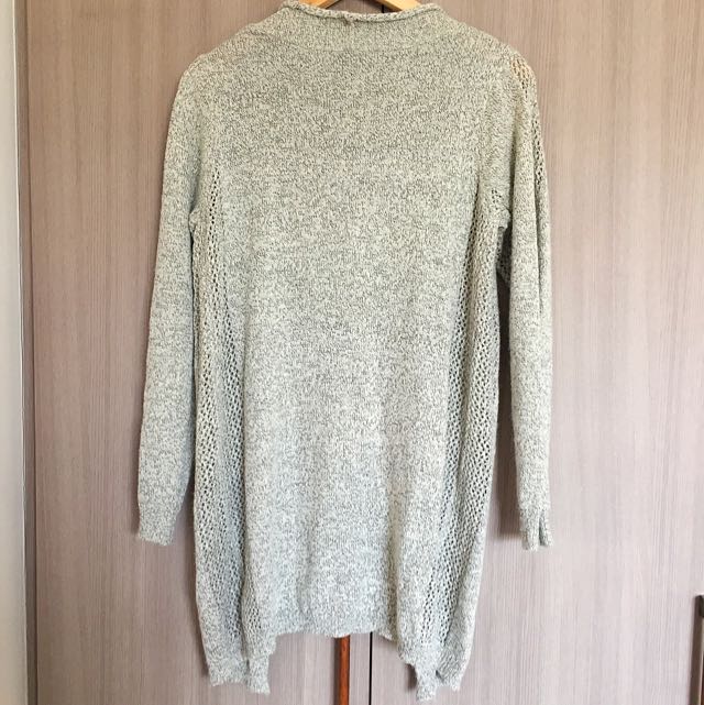Light Grey Cardigan, Women's Fashion, Coats, Jackets and Outerwear on ...