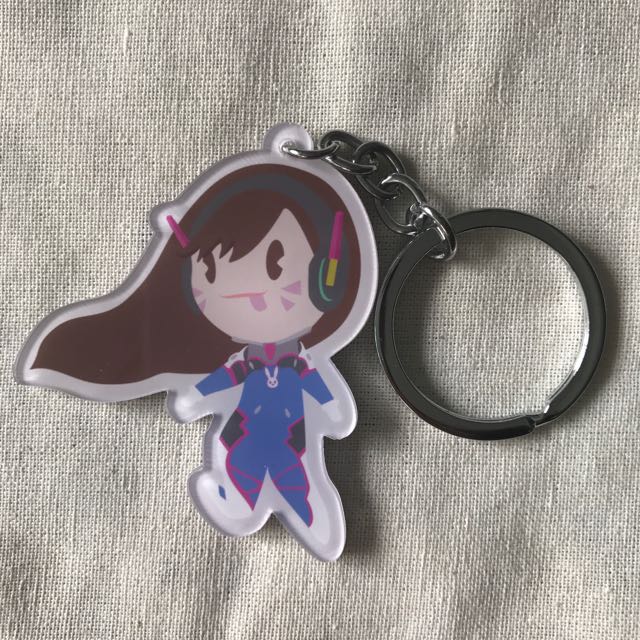 OVERWATCH Acrylic Keychain, Everything Else on Carousell