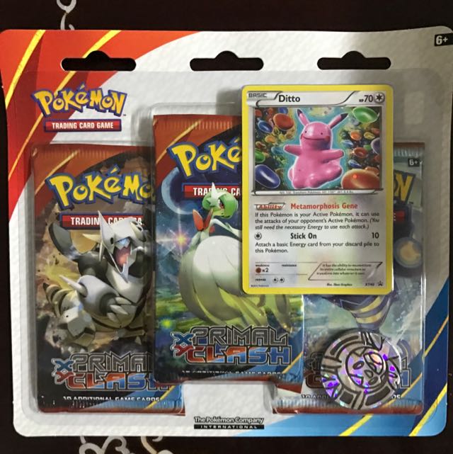 Pokémon TCG: XY - Primal Clash: 3-Pack Blister (Ditto)