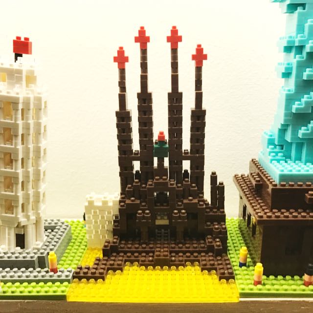 nanoblock sagrada familia