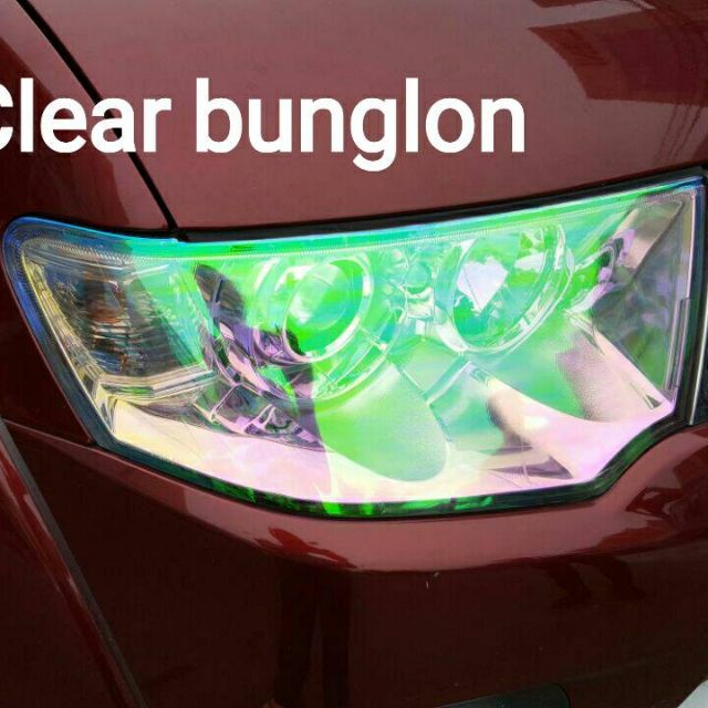 Stiker Bunglon Headlamp Stiker Chameleon Transparan Bunglon