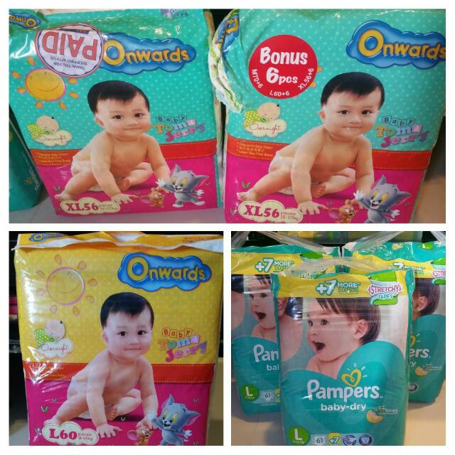 onwards pampers