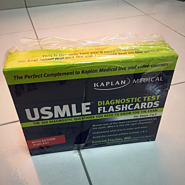 USMLE DIAGNOSTIC TEST FLASHCARDS, Hobbies & Toys, Books & Magazines