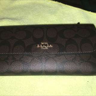 Authentic Coach Wallet