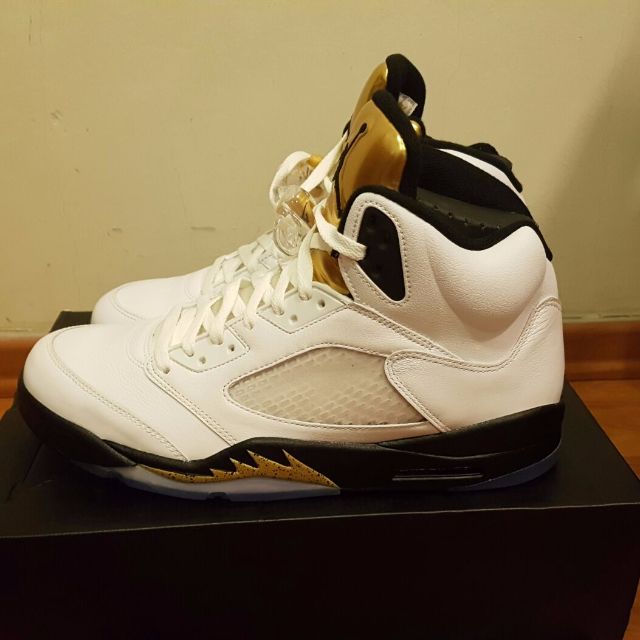 air jordan 5 retro gold