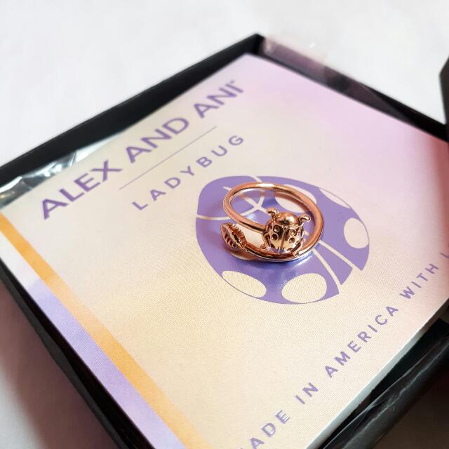 Alex And Ani Ladybug Ring Wrap