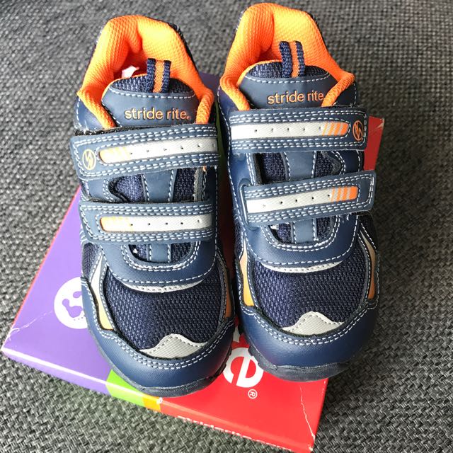 boys orange sneakers