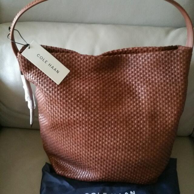 Cole haan bethany weave tote store