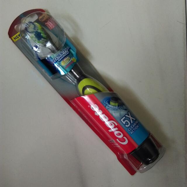 colgate 360 floss tip electric toothbrush