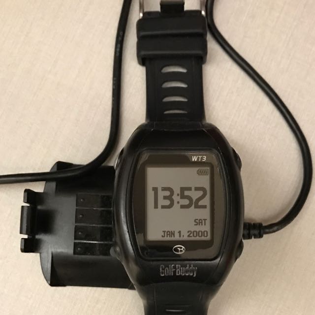 Golf buddy watch wt3 sales