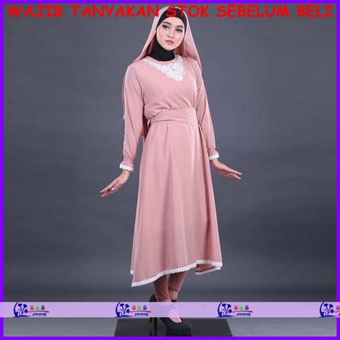Gsfnr 008 Longdress Ping Lengan Panjang Gamis Collection Hijab