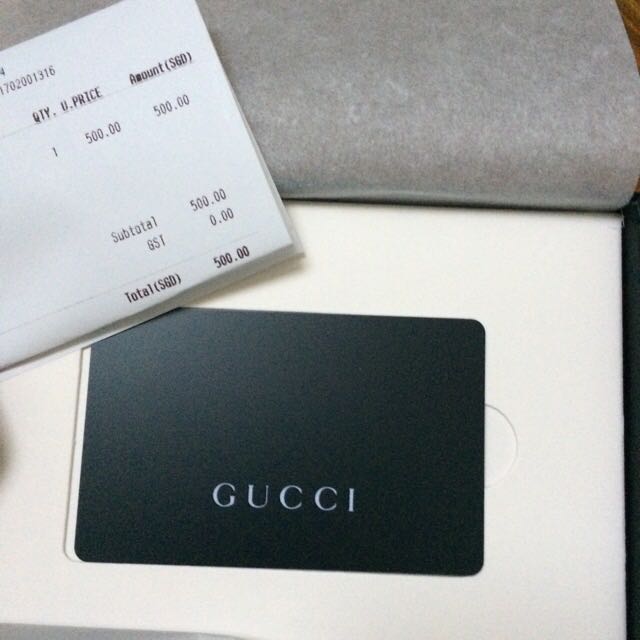 Gucci $500 Gift Card, Women's Fashion 